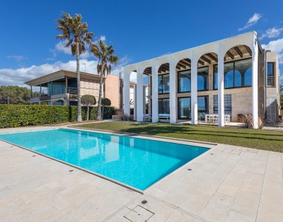 Luxuriöse Villa mit Blick auf die Bucht von Palma